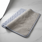 Bath Mat Memory Foam Plush Polyester Non Slip Bathroom Floor Rug
