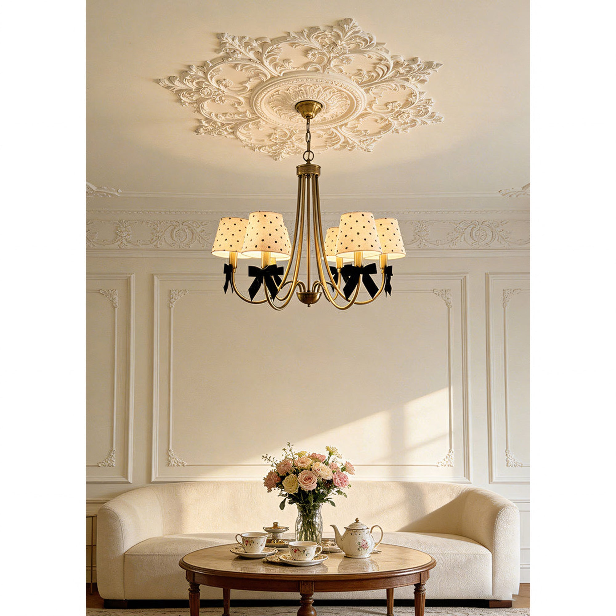 Poleka Bowknot 6-Light Chandelier