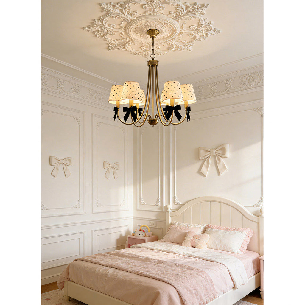 Poleka Bowknot 6-Light Chandelier