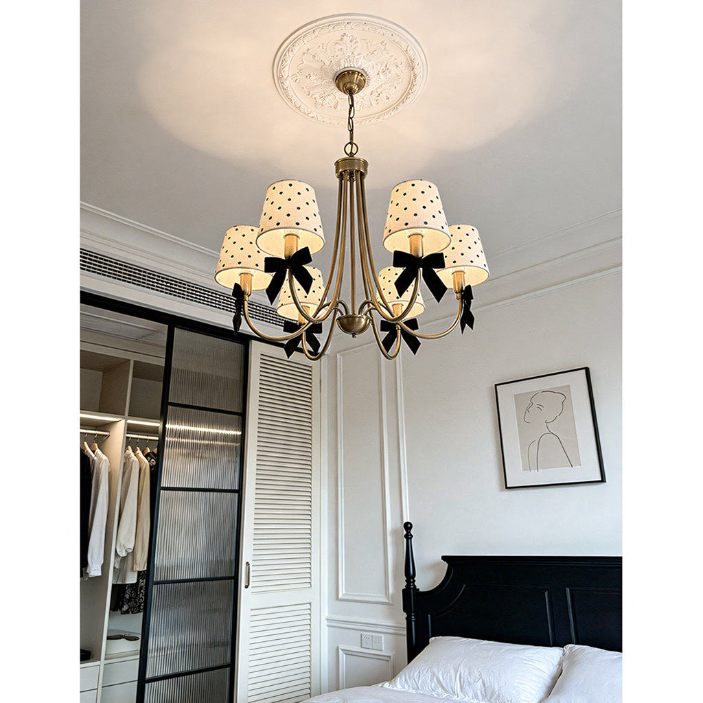 Poleka Bowknot 6-Light Chandelier