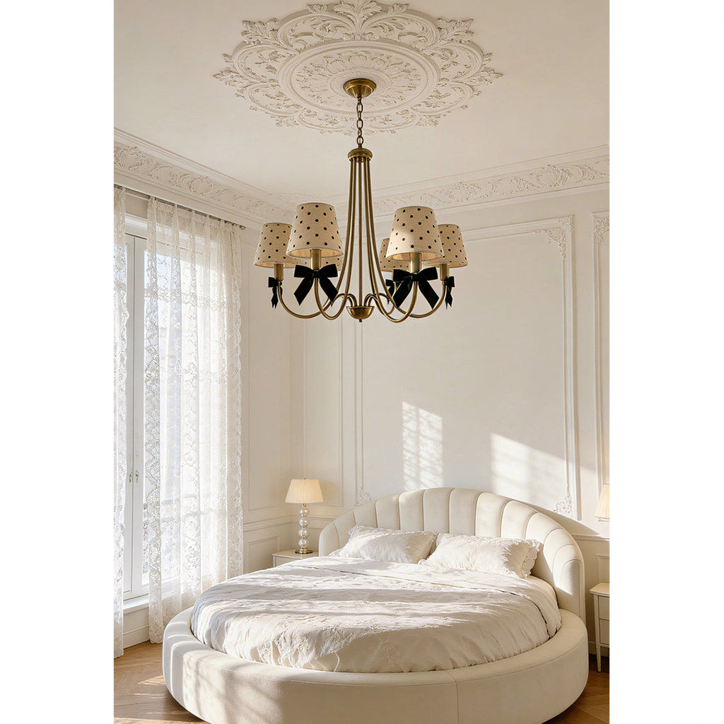 Poleka Bowknot 6-Light Chandelier