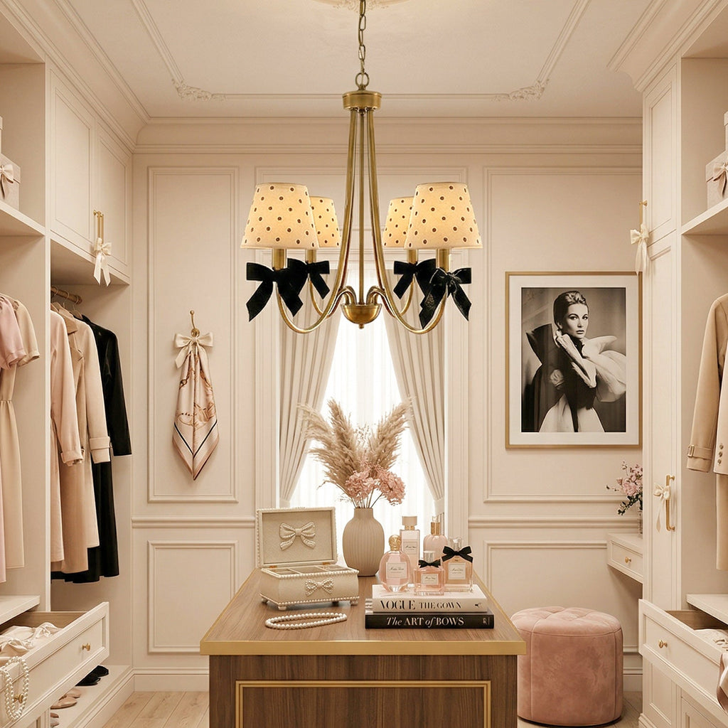 Poleka Bowknot 6-Light Chandelier