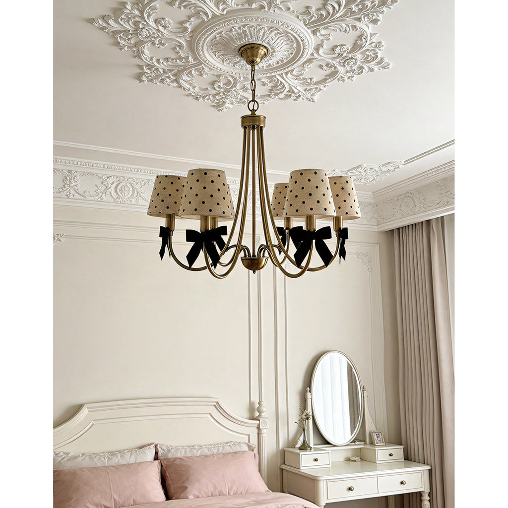 Poleka Bowknot 6-Light Chandelier