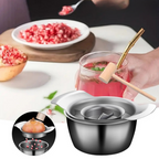 Pomegranate Corer Stainless Steel Seed Remover with Tray