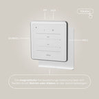 Pavo LED Spotlight | Dimmable Touch Control, Elegant Design
