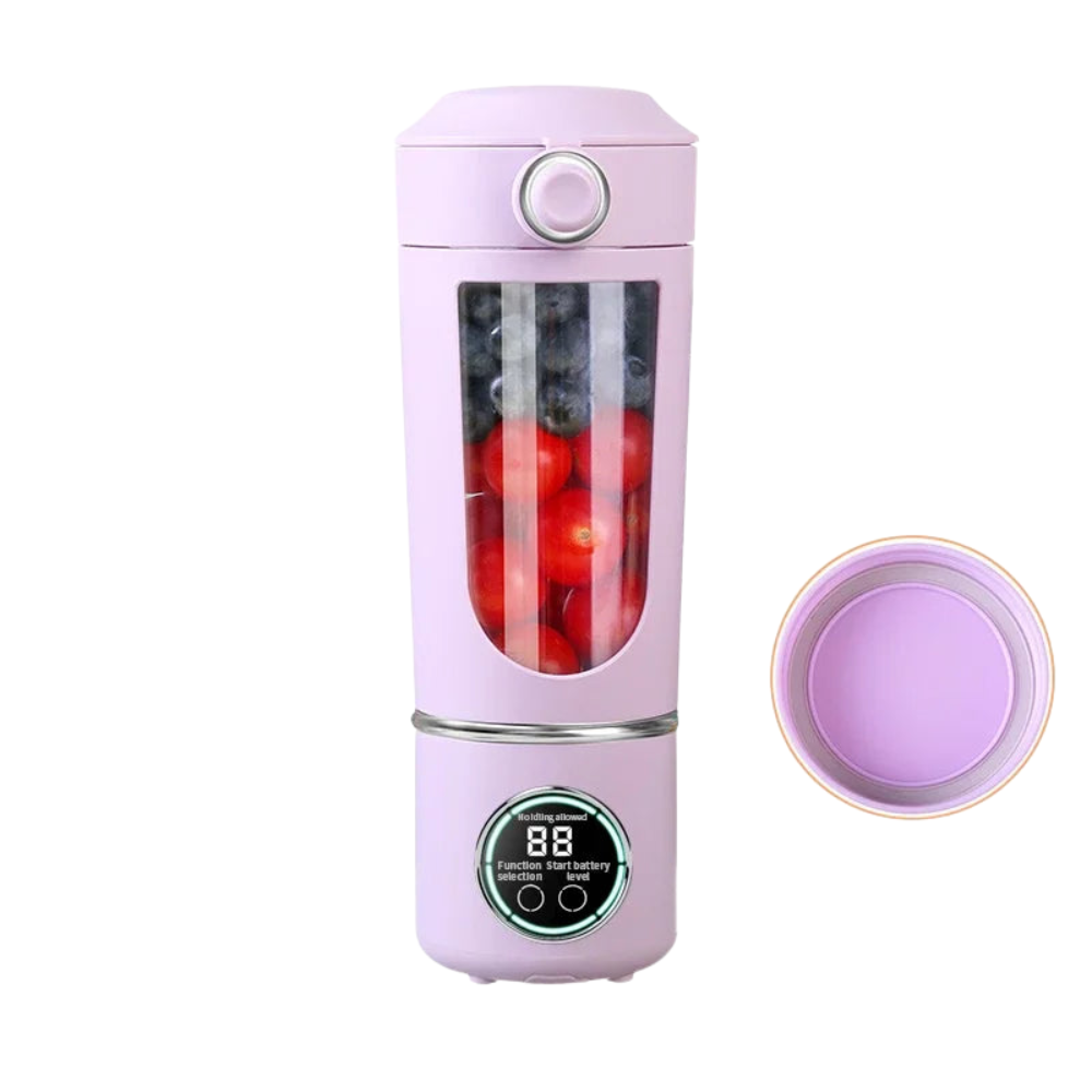 Portable Blender with 12-Blade System for Smoothies and Shakes – Compact and Travel-Friendly