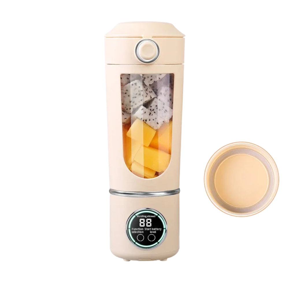 Portable Blender with 12-Blade System for Smoothies and Shakes – Compact and Travel-Friendly