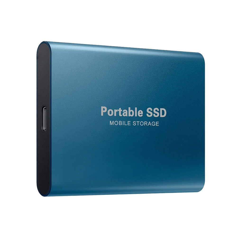 Portable External SSD USB C USB 3.1 High Speed Data Storage