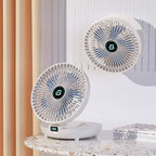 Handheld Fan USB Rechargeable 3 to 4 Speed Settings Compact Design