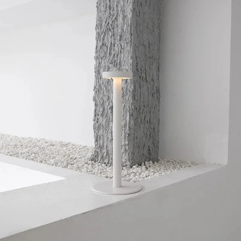 Portable Table Lamp with Cordless Rechargeable Dimmable LED Lighting