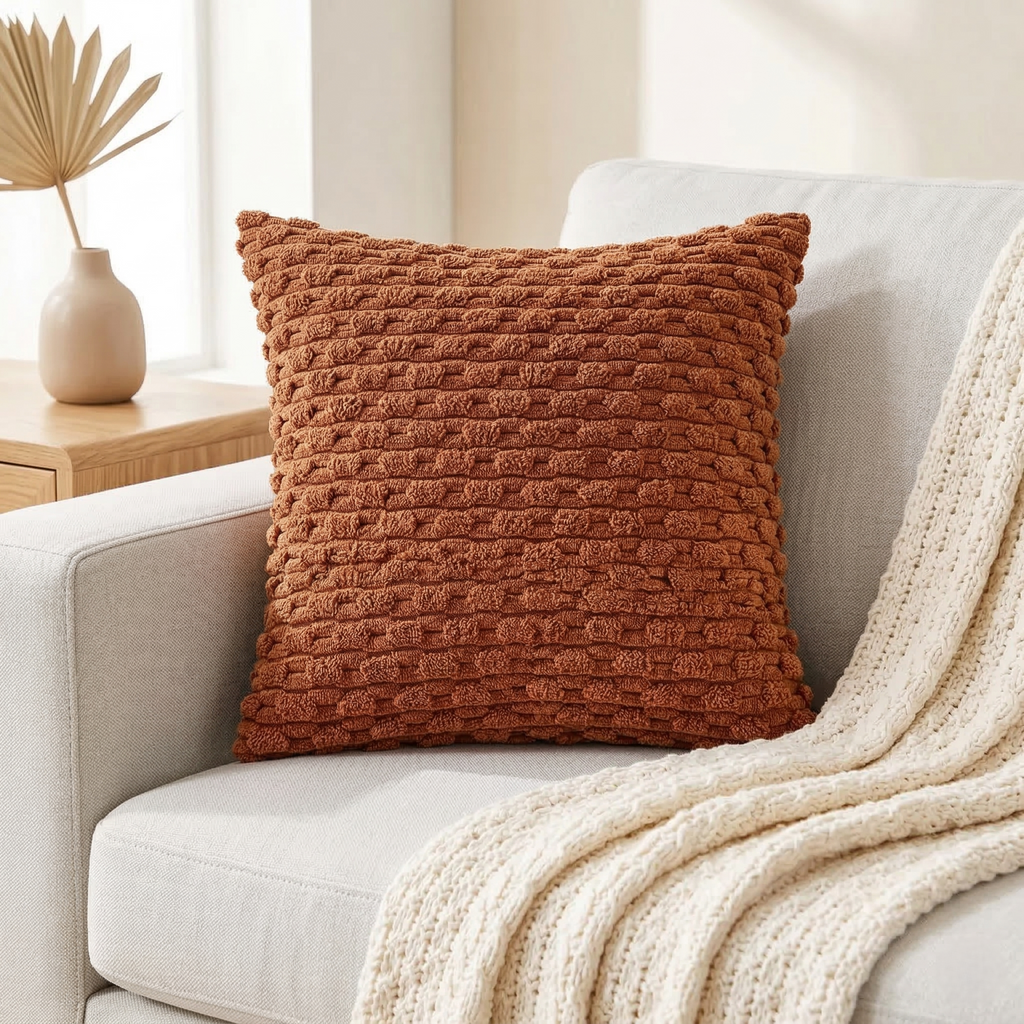 Texael - Ribbed Cushion Covers for Home Decoration