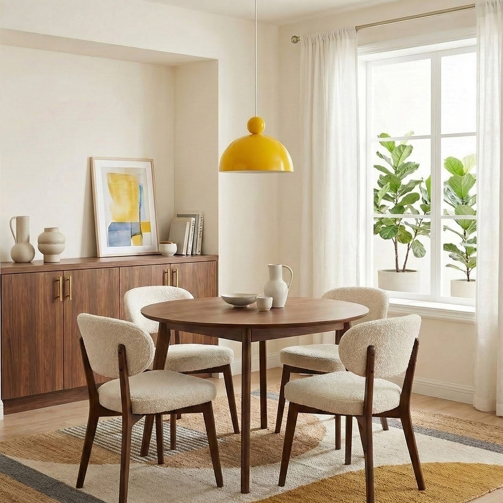 Posa Colorful Arched Dome Pendant Light