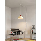 Posa Colorful Plug-in Swag Dome Light