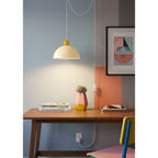 Posa Colorful Plug-in Swag Dome Light