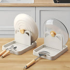 Pot Lid Holder, Foldable, Countertop, Utensil Rest