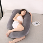 Bello U Shape Pregnancy Pillow | Removable Washable Cover, Full Body Support