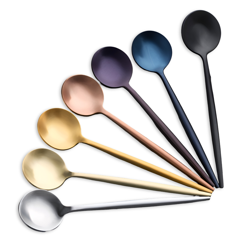 Mirevna – Stainless Steel Tea Spoon Set 4 Or 6 Pieces