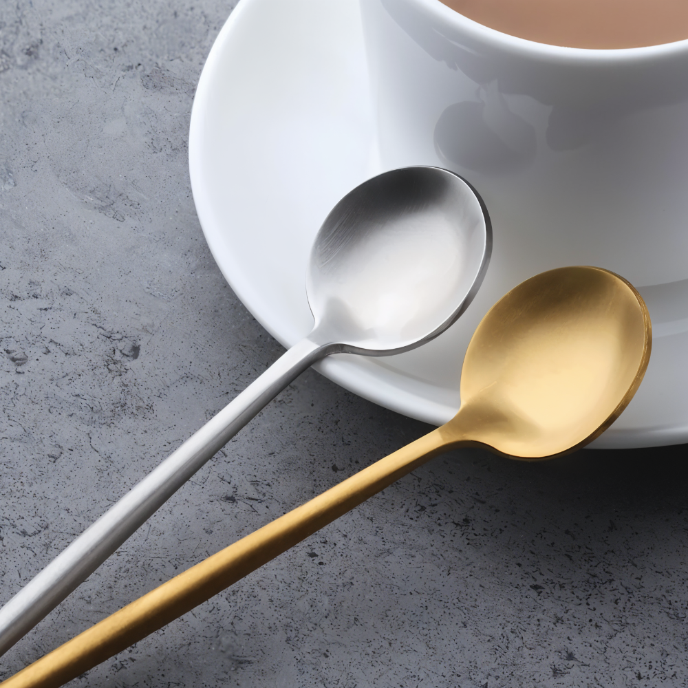 Mirevna – Stainless Steel Tea Spoon Set 4 Or 6 Pieces