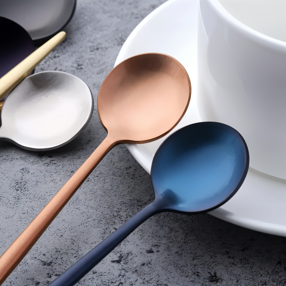 Mirevna – Stainless Steel Tea Spoon Set 4 Or 6 Pieces