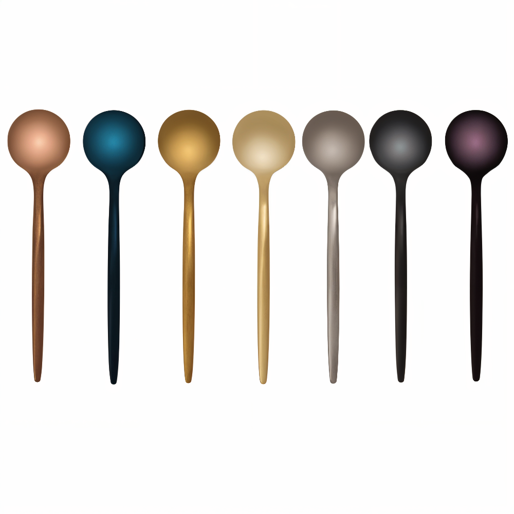 Mirevna – Stainless Steel Tea Spoon Set 4 Or 6 Pieces