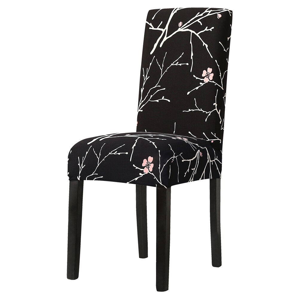 Premium Polyester Dining Chair Covers – Stylish Slipcovers for Dining Room Chairs, Elastic Fit, Machine Washable