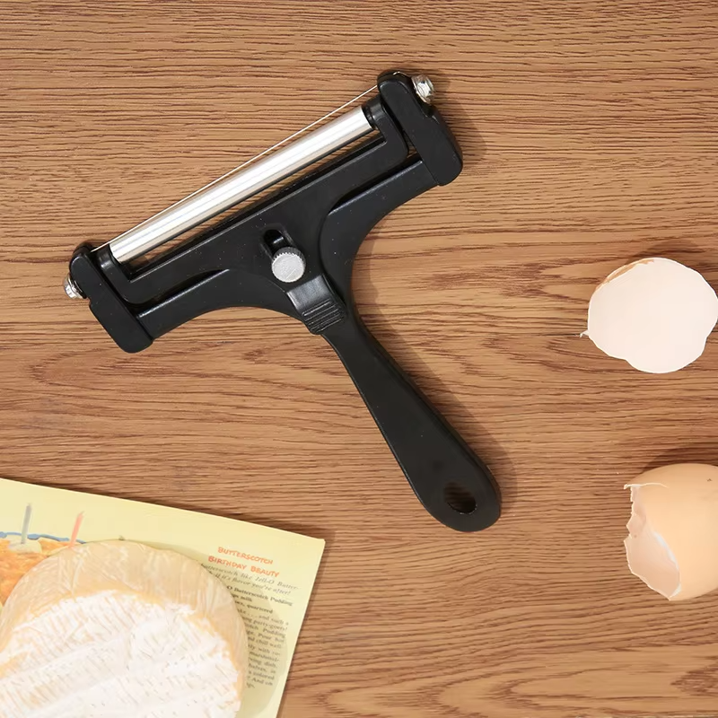 Cheese Slicer Kit Stainless Steel Adjustable Thickness With 4 Spare Wires