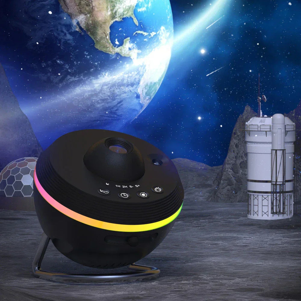 Celestia 4K Starfield Projector | 360-Degree Adjustable, USB Powered