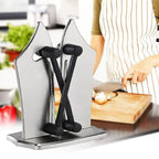 Professional Knife Sharpener, Carbon Steel, Compact Design