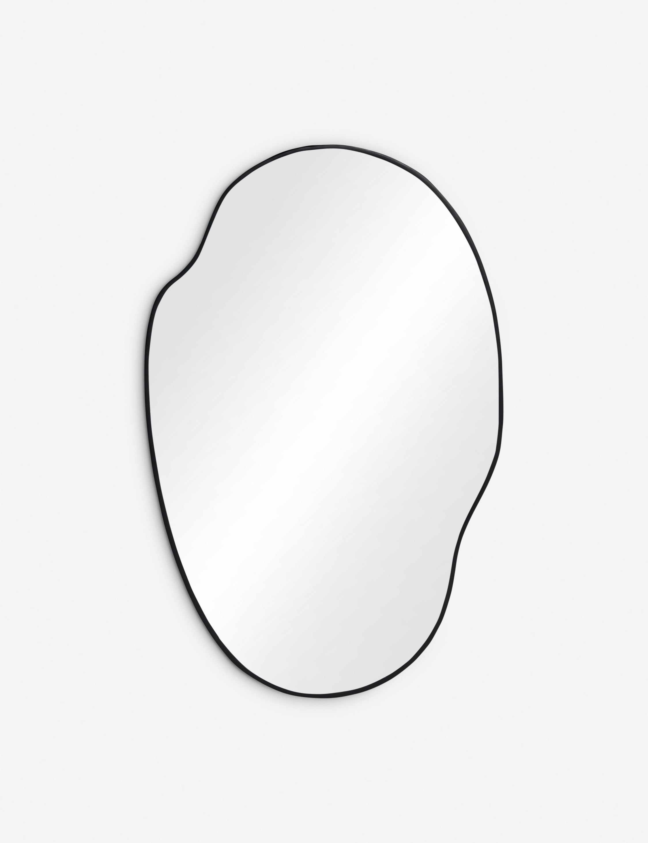 Palo Puddle Mirror | Slim Frame, Organic Shape