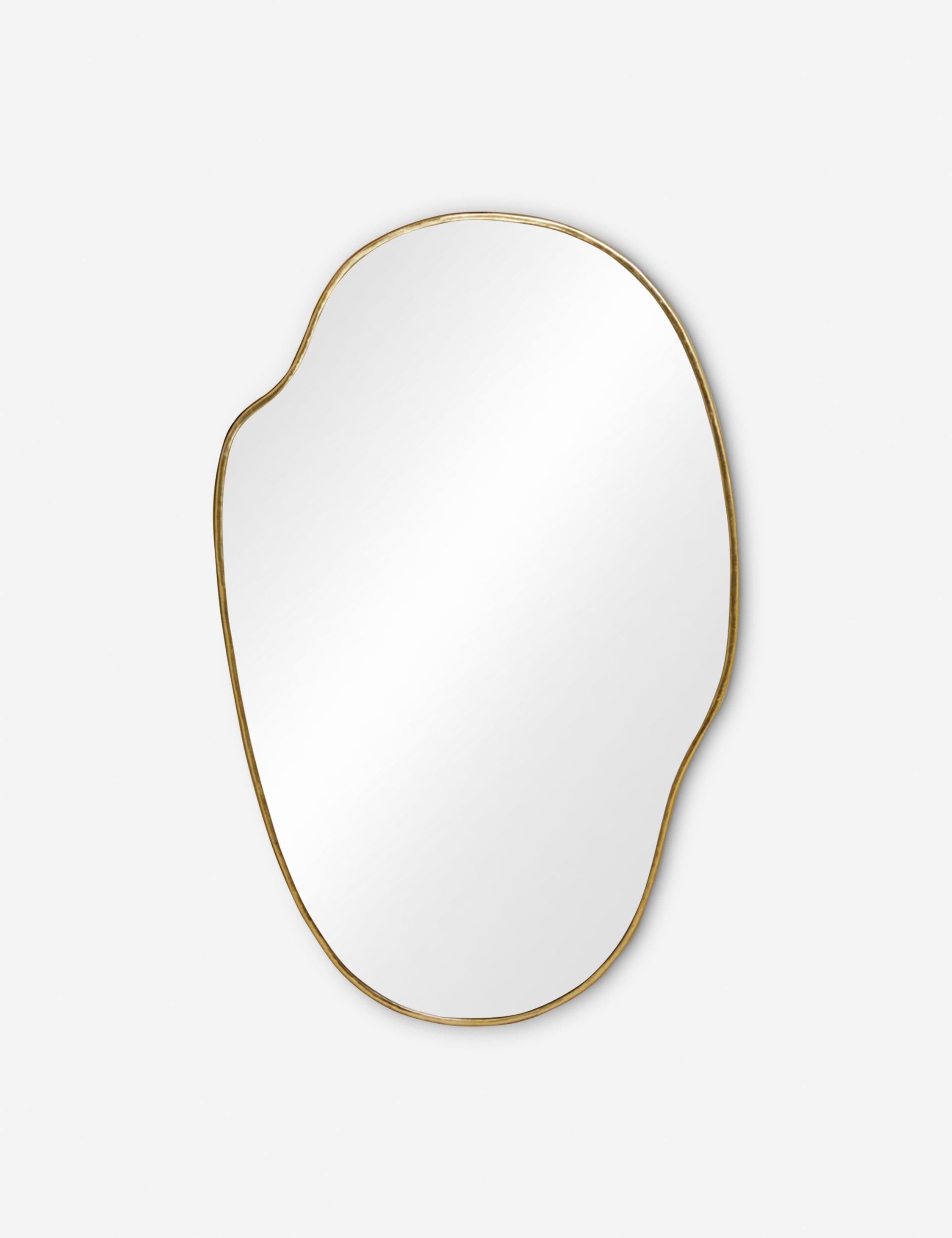 Pivo Puddle Mirror | Slim Frame, Organic Shape