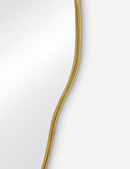 Pivo Puddle Mirror | Slim Frame, Organic Shape