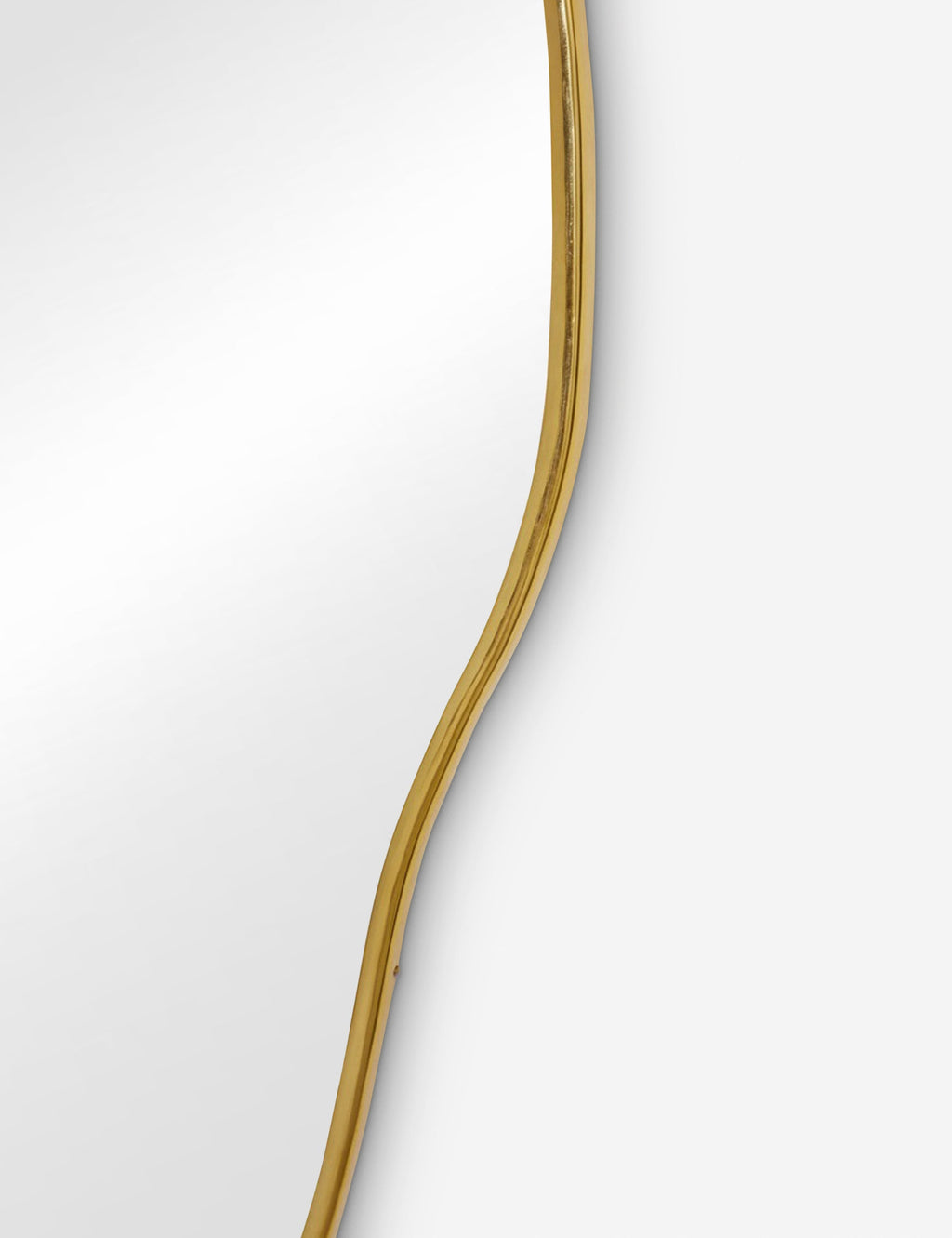 Palo Puddle Mirror | Slim Frame, Organic Shape
