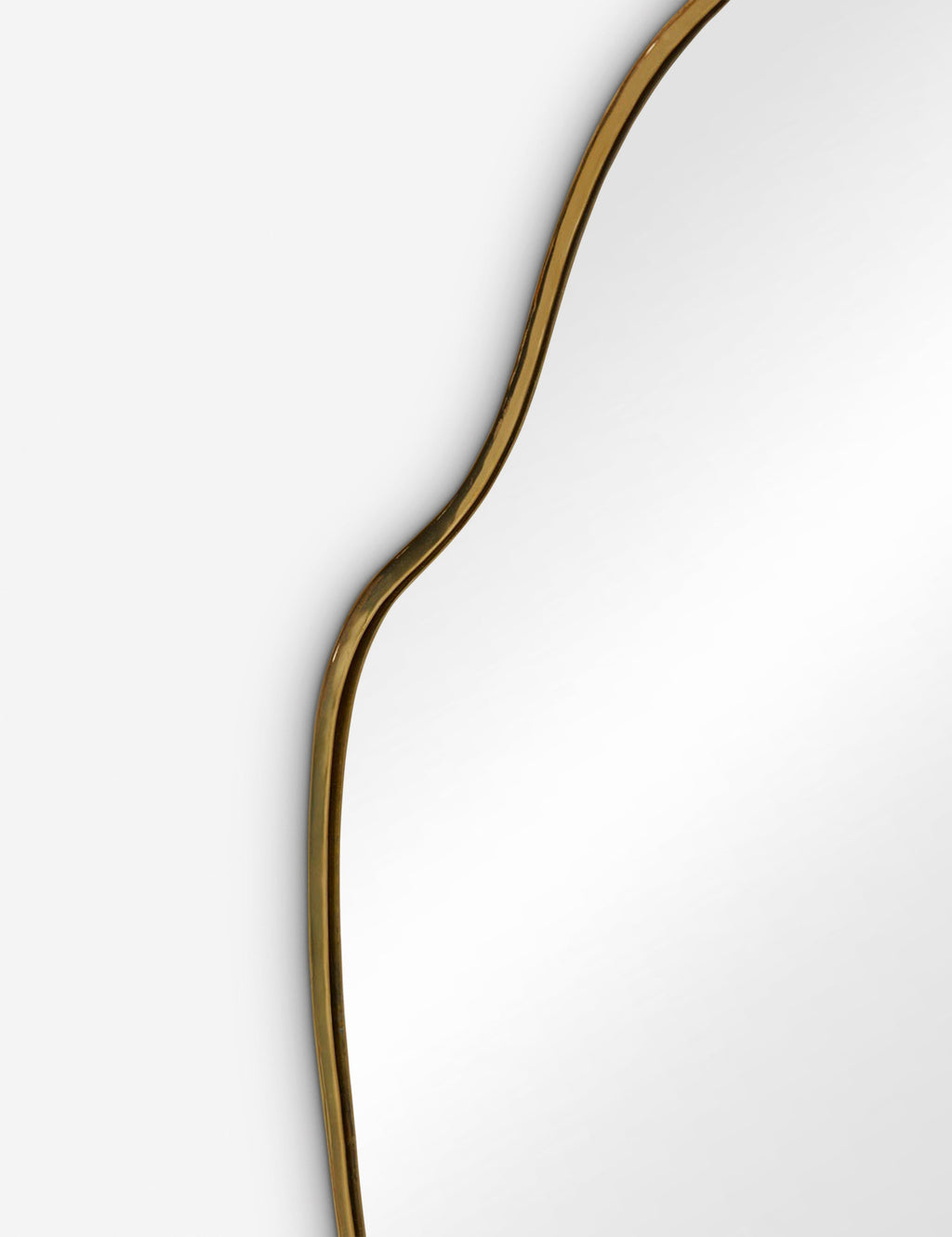 Pivo Puddle Mirror | Slim Frame, Organic Shape