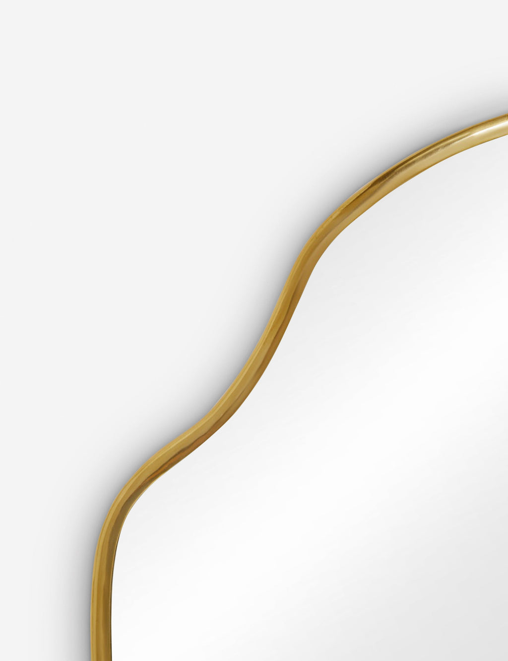 Palo Puddle Mirror | Slim Frame, Organic Shape
