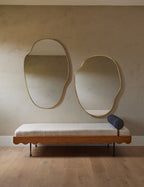 Palo Puddle Mirror | Slim Frame, Organic Shape