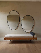 Palo Puddle Mirror | Slim Frame, Organic Shape