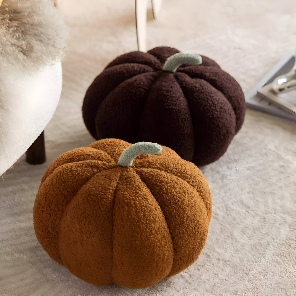 Novelle – Texture Pumpkin Plush Pillow