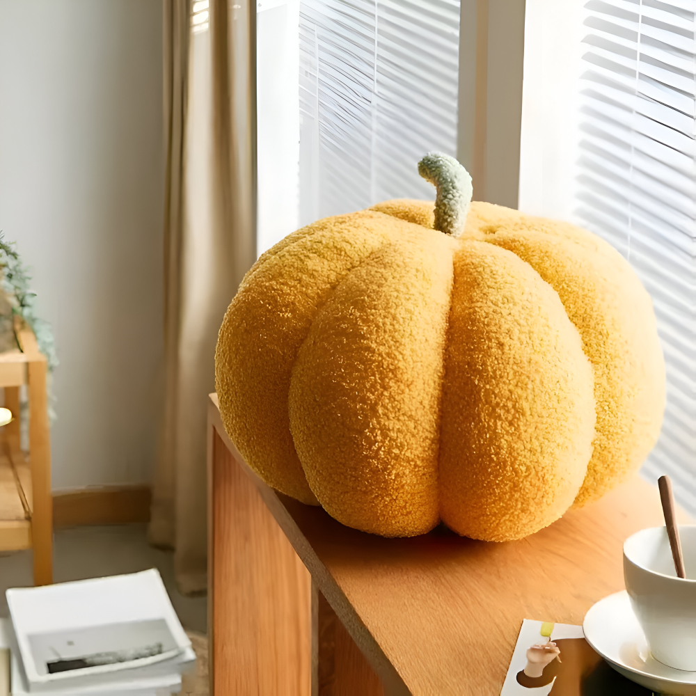 Novelle – Texture Pumpkin Plush Pillow