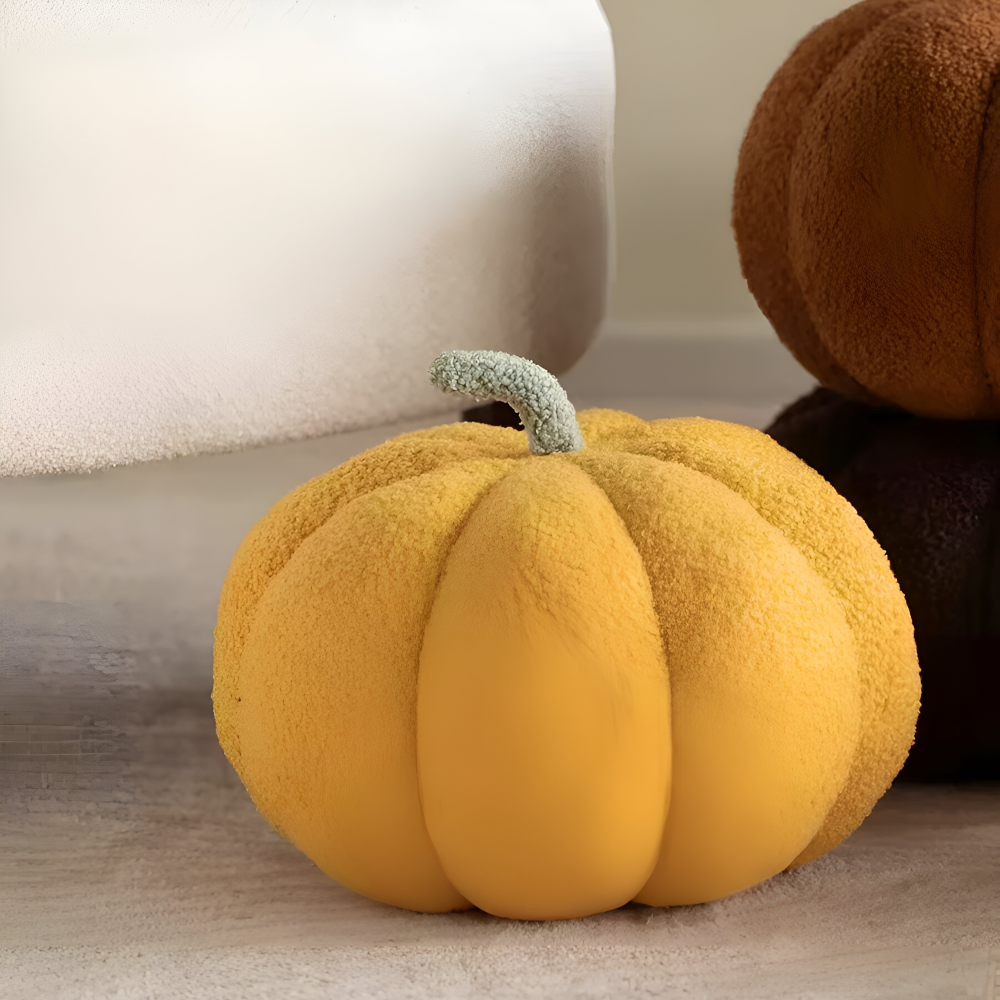 Novelle – Texture Pumpkin Plush Pillow