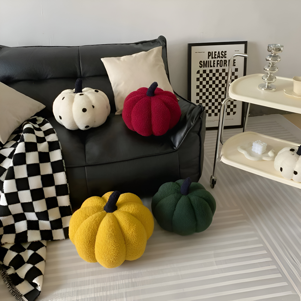 Novelle – Texture Pumpkin Plush Pillow