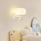 Wall Light Pumpkin Inspired Design LED Sconce Soft Diffused Illumination