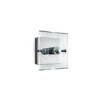 Quadra Beveled Glass Wall Sconce