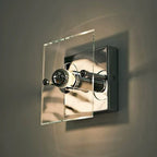 Quadra Beveled Glass Wall Sconce