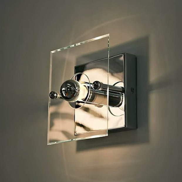 Quadra Beveled Glass Wall Sconce