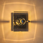 Quadra Beveled Glass Wall Sconce