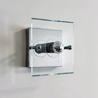 Quadra Beveled Glass Wall Sconce