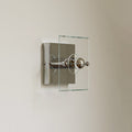 Quadra Beveled Glass Wall Sconce