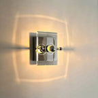 Quadra Beveled Glass Wall Sconce