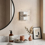 Quadra Beveled Glass Wall Sconce