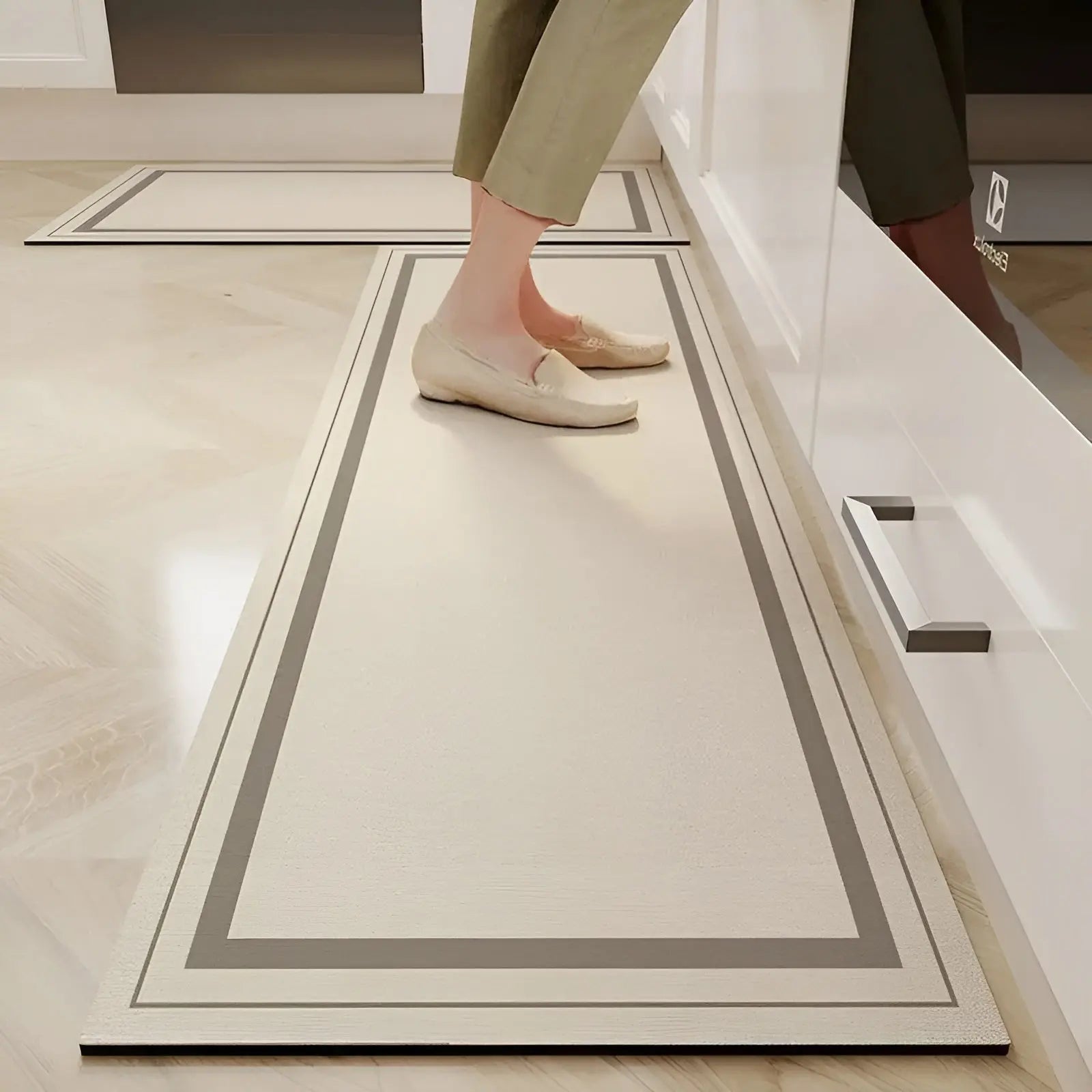 Kitchen Floor Mat Water Repellent Non Slip Texture